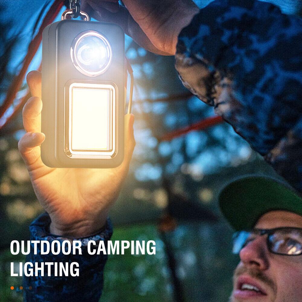 Solar Rechargeable Camping Lantern - Rose Gold, Dual Light Source