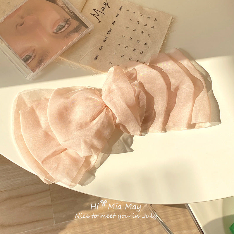 Women's Bow Hair Pin Clip - Korean Style