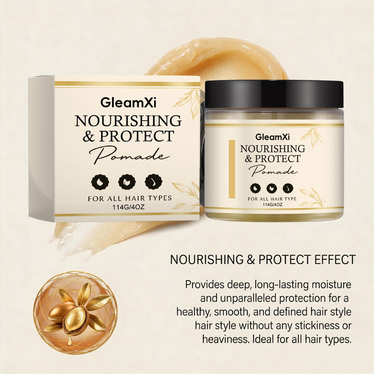 Windproof Hair Wax for Outdoor Styling - Strong Hold & Natural Look 114g