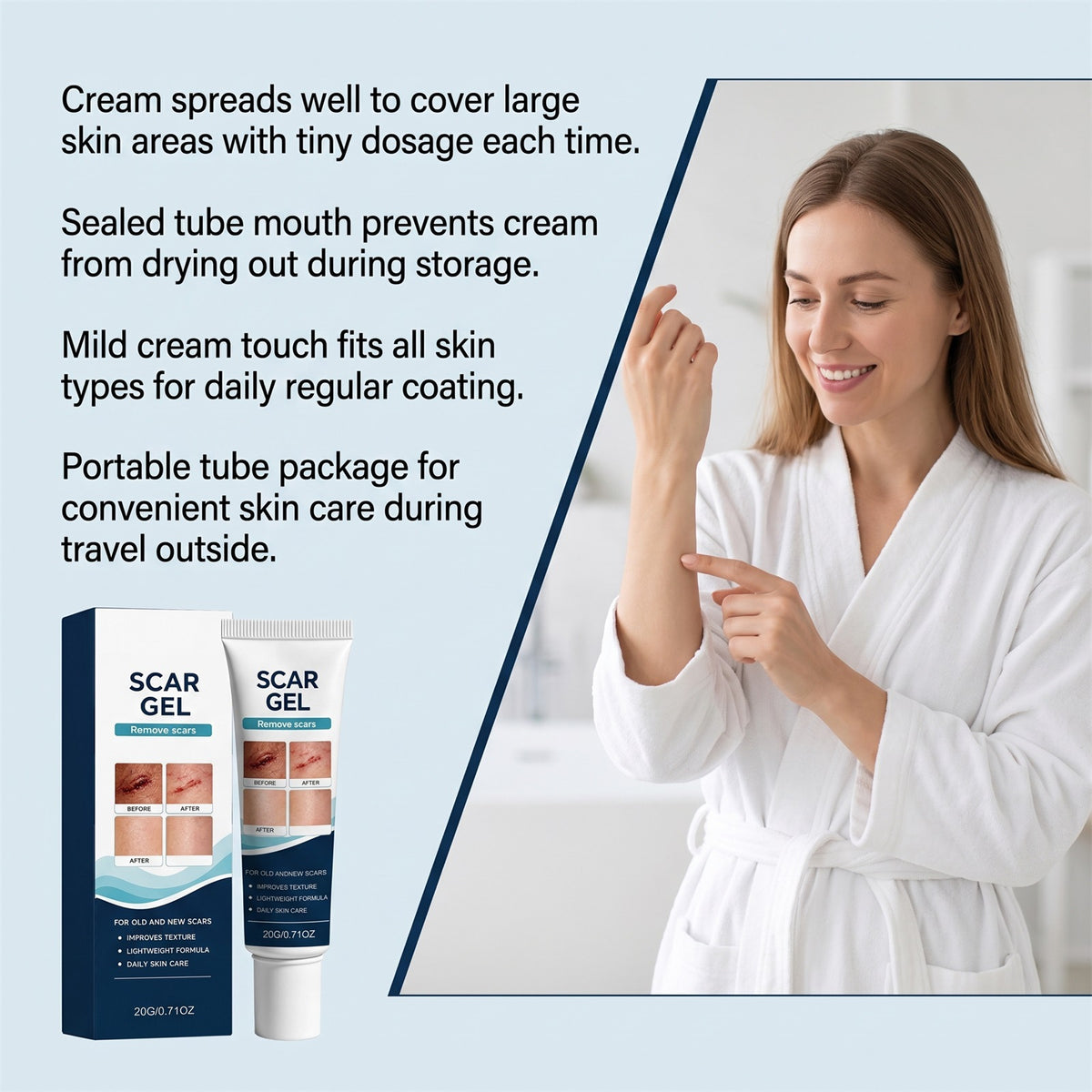 Moisturizing Body Care Gel - 20G