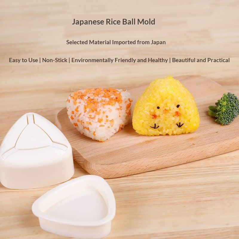 High Temperature Resistant Rice Ball Mold - Food Grade Kitchen Baking Tool