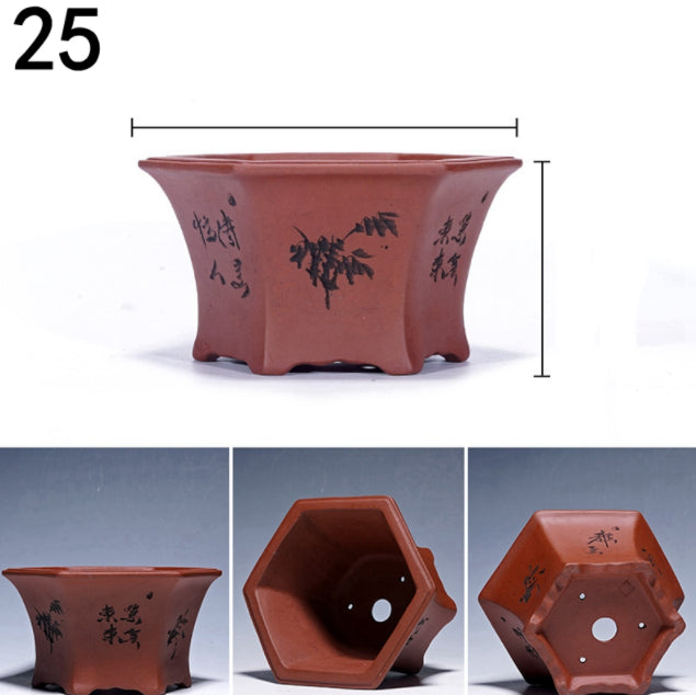 Purple Sand Flowerpot Tray for Yixing Pots - Garden & Home Storage