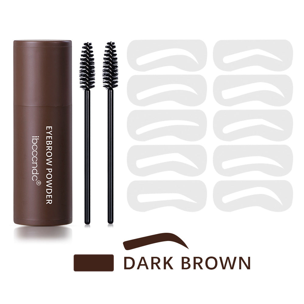 Eyebrow Contouring Powder Set - Natural, Light & Dark Shades for Precise Makeup