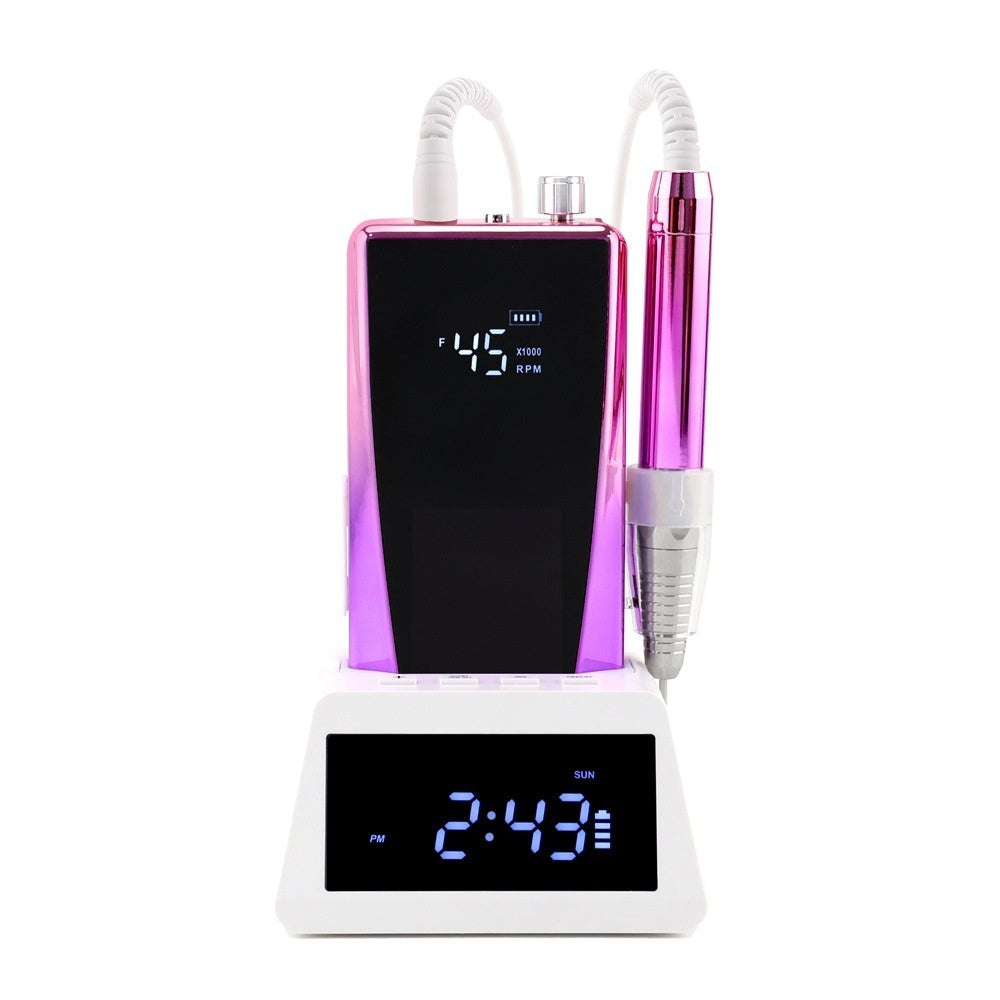 Portable Brushless Nail Polishing Machine with Storage and Multiple Variants