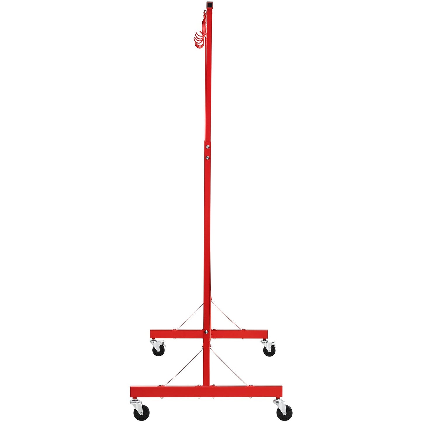 Adjustable Paint Hanger Rack with 8 Hooks for Auto Body Painting