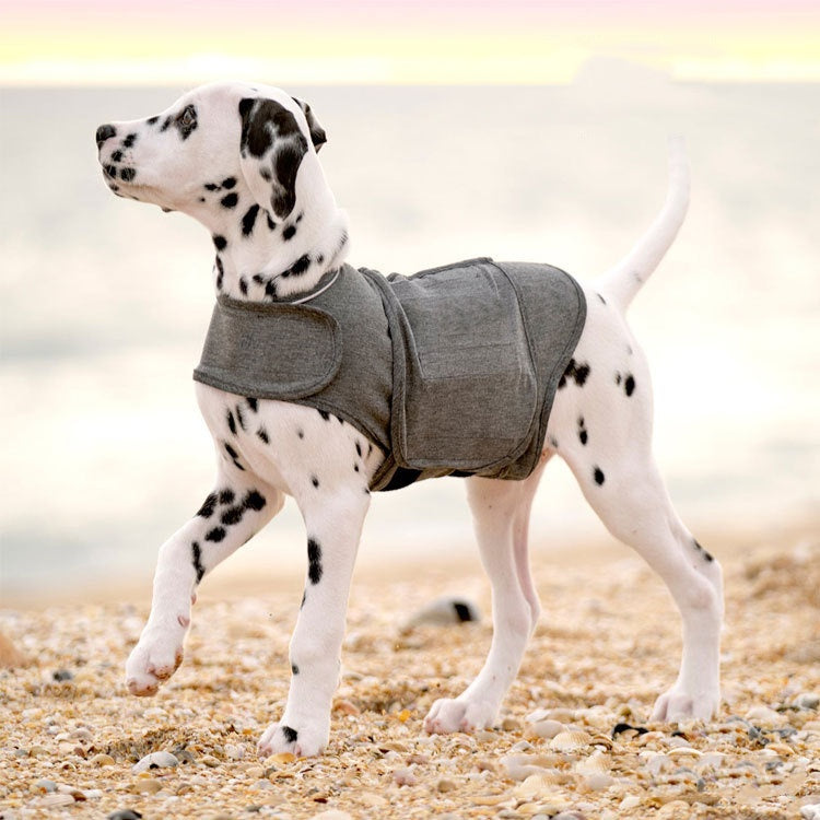 Dog Anxiety Jacket Warm Vest for Pet Comfort and Stress Relief