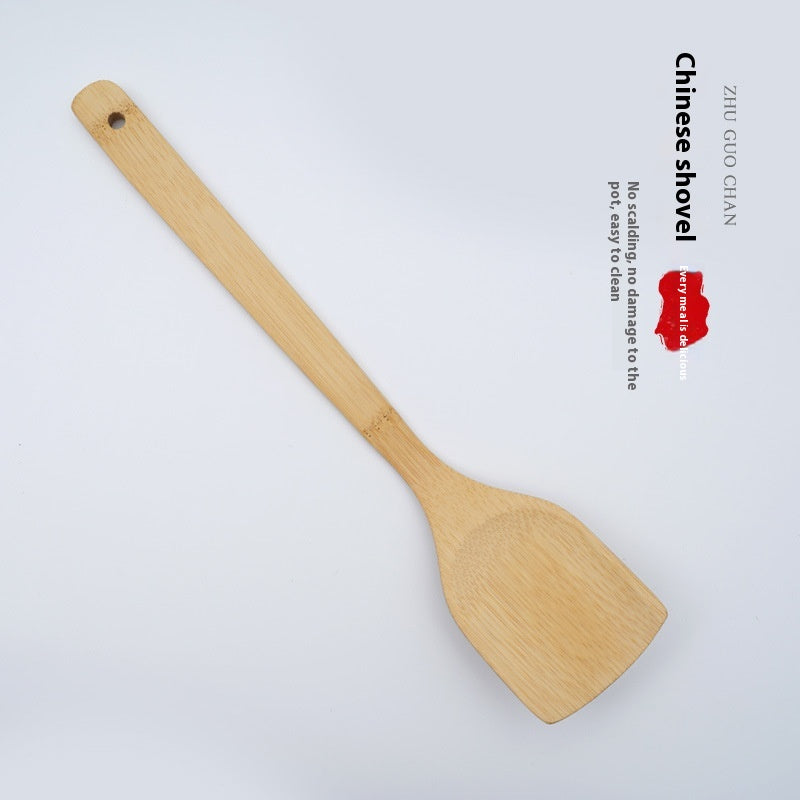 High-Temperature Resistant Bamboo Shovel for Household & Garden Use