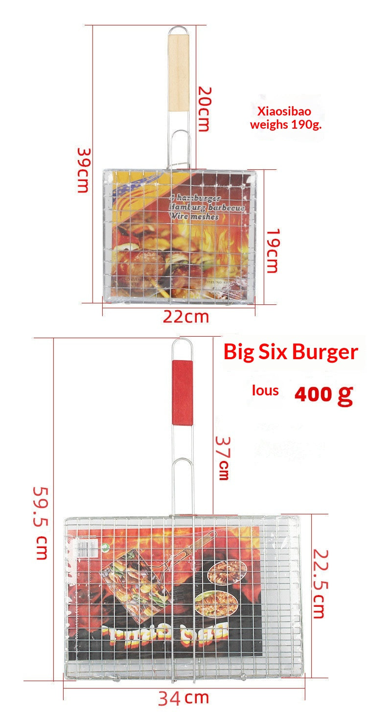 Galvanized Iron Wire Barbecue Grill Rack for Hamburgers