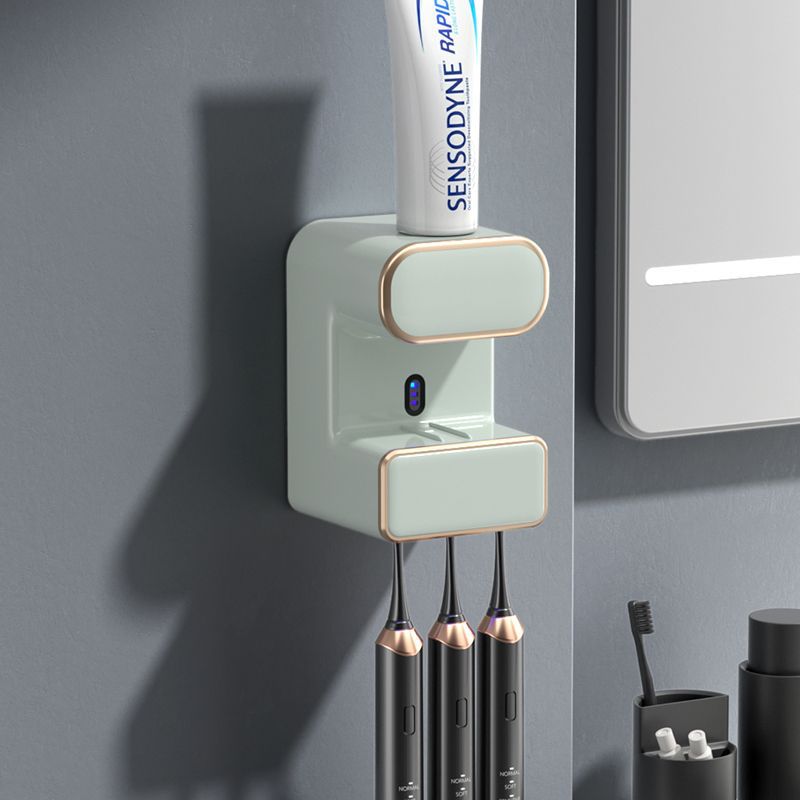 Disinfection Toothpaste Squeezing Tool with Intelligent Induction Toothbrush Holder