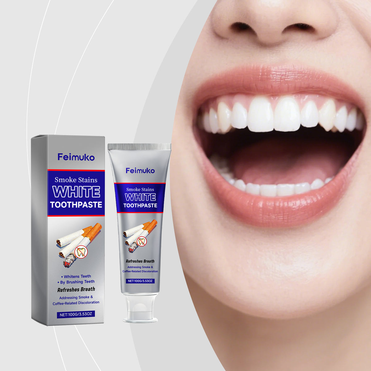 Whitening Stain Removal Toothpaste - 100g