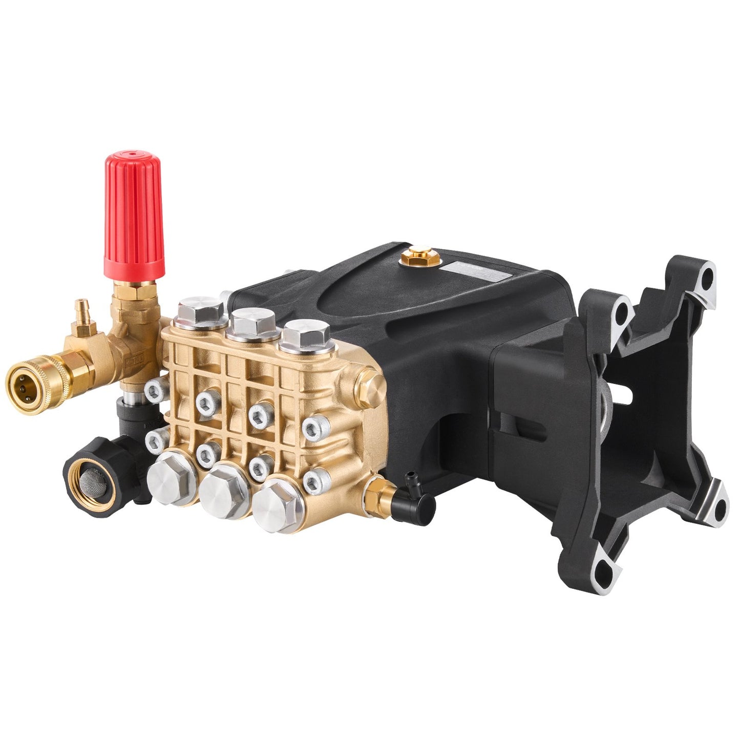 High-Pressure Washer Pump 4200 PSI 4.2 GPM Horizontal Triplex Plunger