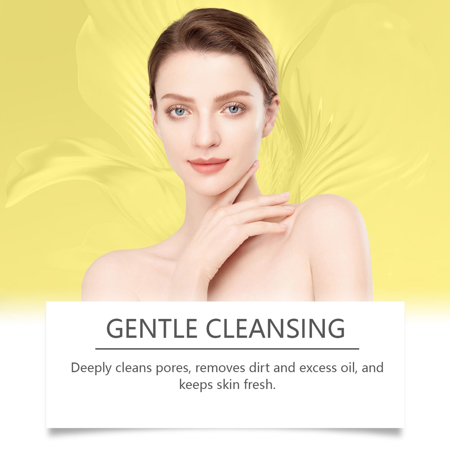 Turmeric Facial Cleansing Pads - Brightening & Deep Pore Cleansing, 55 Count