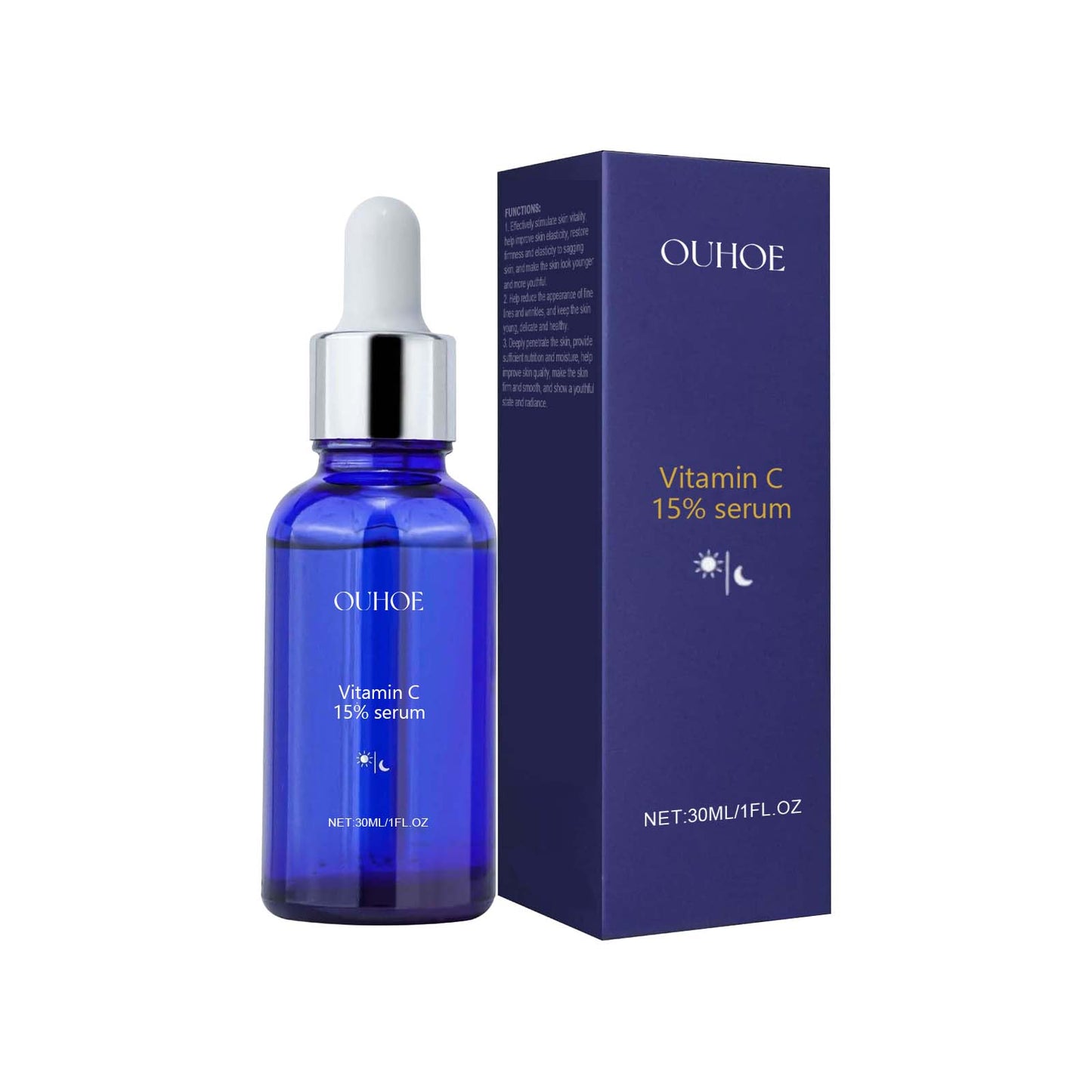 Firming Face Serum with Vitamin C & E - 30ml Anti-Aging Moisturizer