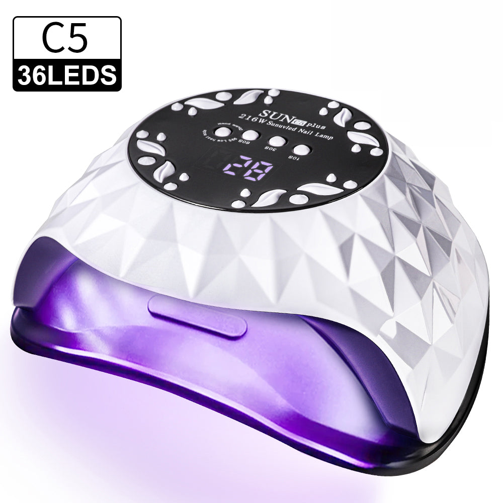 Professional LED Gel Nail Lamp - Fast Drying Nail Dryer with 4 Timers