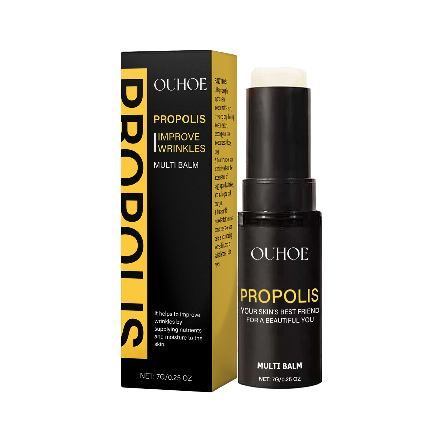 Propolis Eye Moisturizer Stick - Anti-Wrinkle Firming & Hydrating Eye Balm