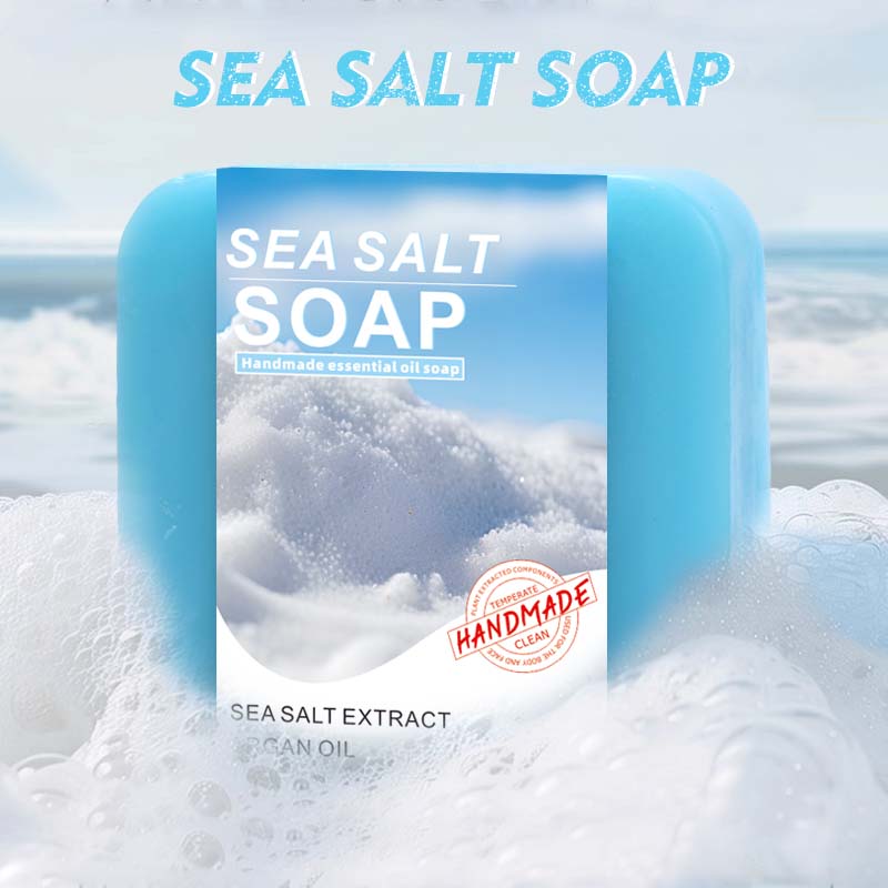 Sea Salt Essential Oil Soap 100g Natural Body Care Bar
