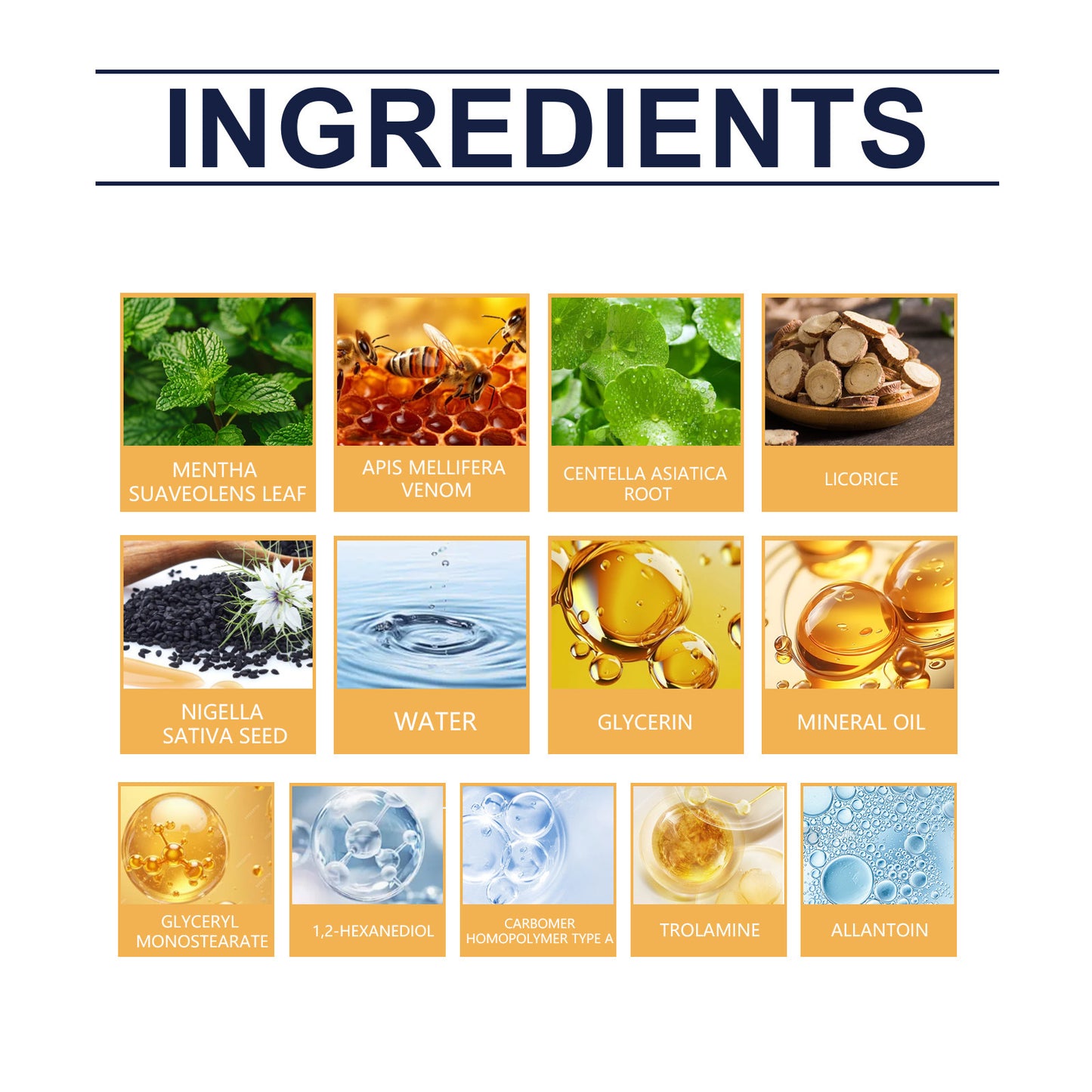 Skin Rebalancing Cream for Face and Body - Mint, Bee Venom, Centella