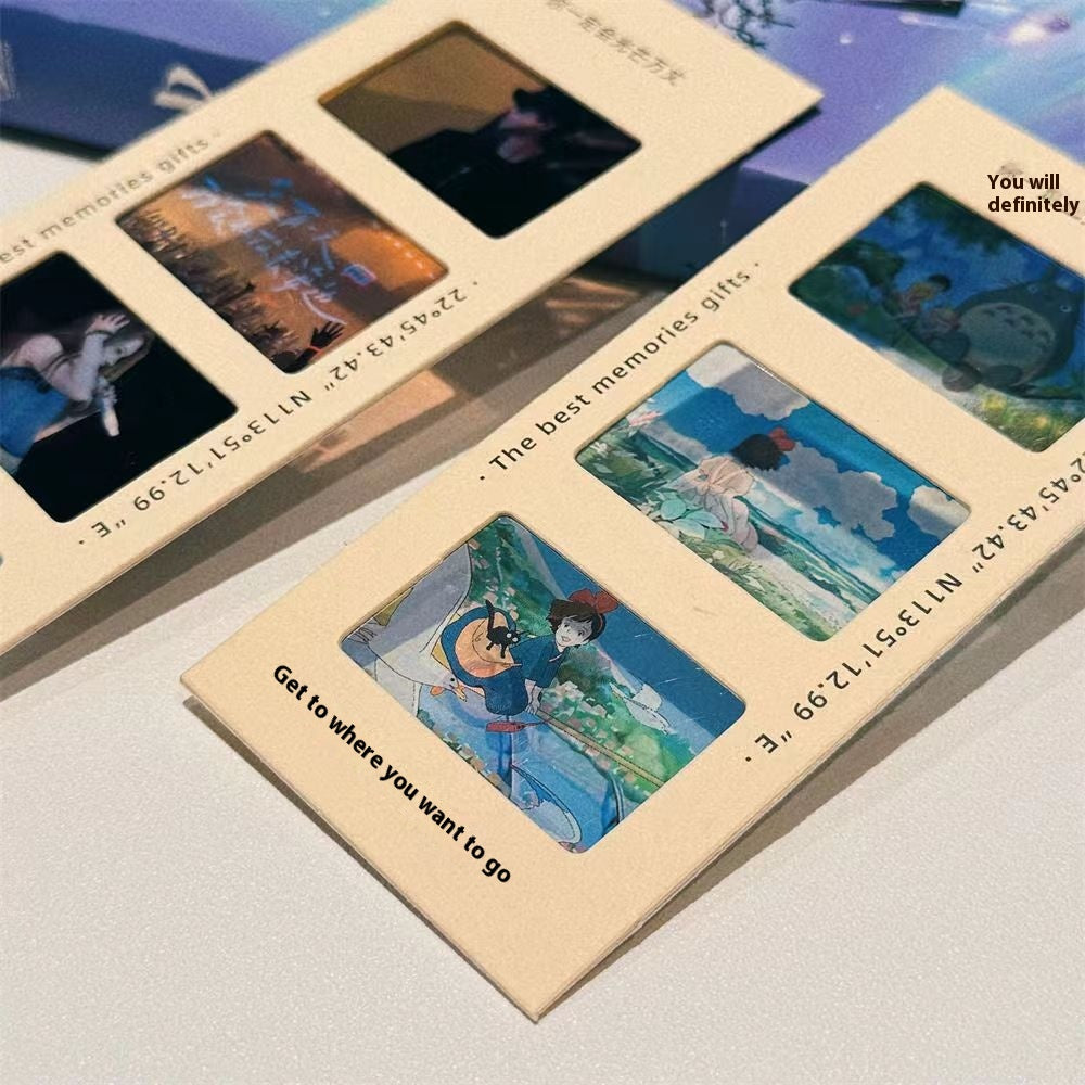 Two-Joint Blank Film Hanger Acrylic Shadow Box Light Shadow Bookmark