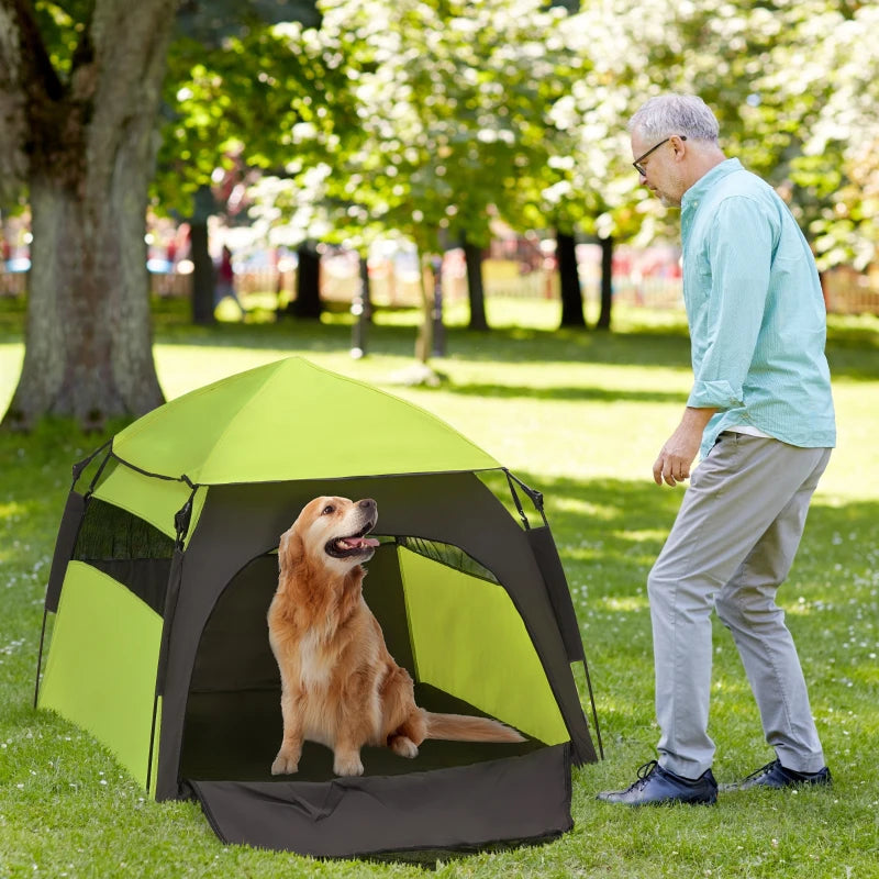 Pop-Up Dog Tent for Large & Extra Large Dogs - Portable Outdoor Shelter