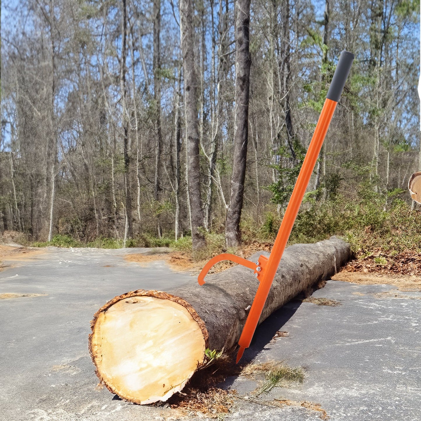 Log Peavy Log Lifter with Metal Handle - Fits Logs Up to 19 Inch Opening