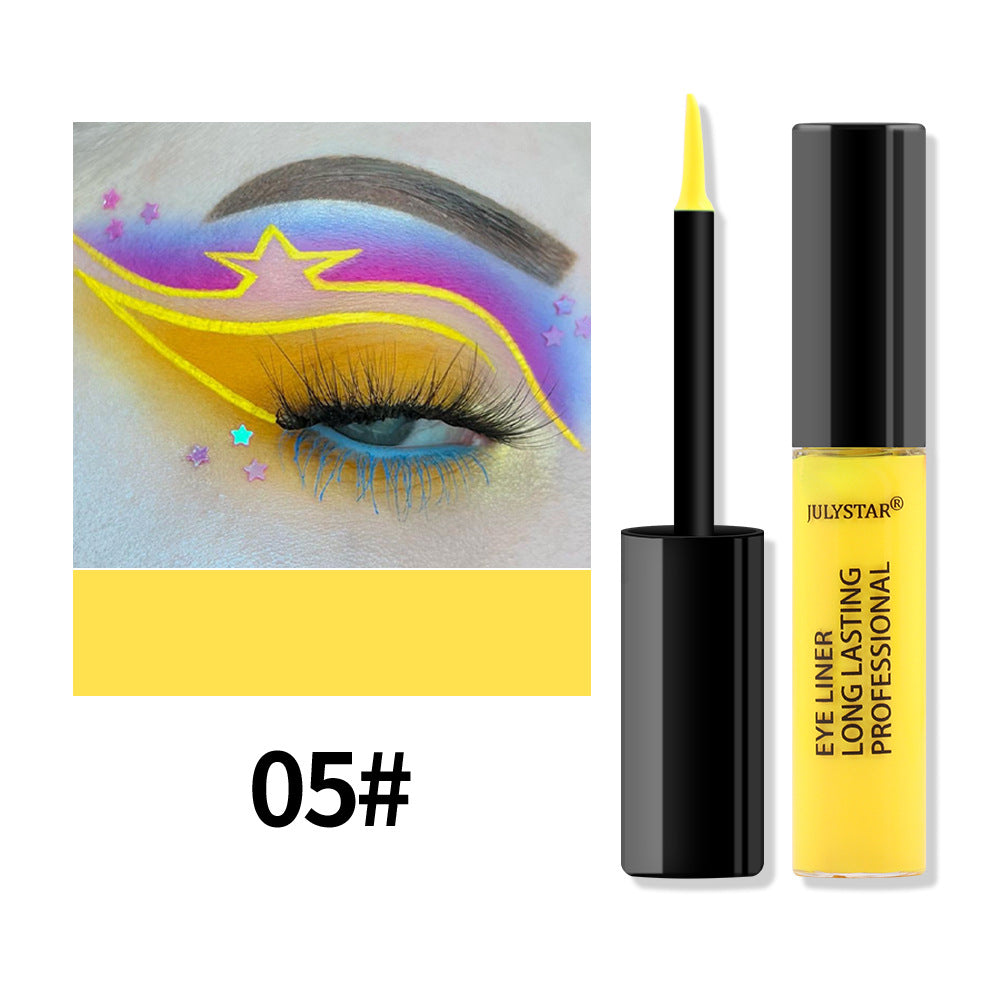 Waterproof Oil-Proof Liquid Eyeliner Set - 2.5ml, Multiple Colors