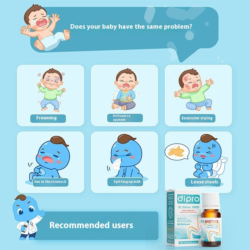 Probiotics Drops for Children & Babies - 10ml Bifidobacterium