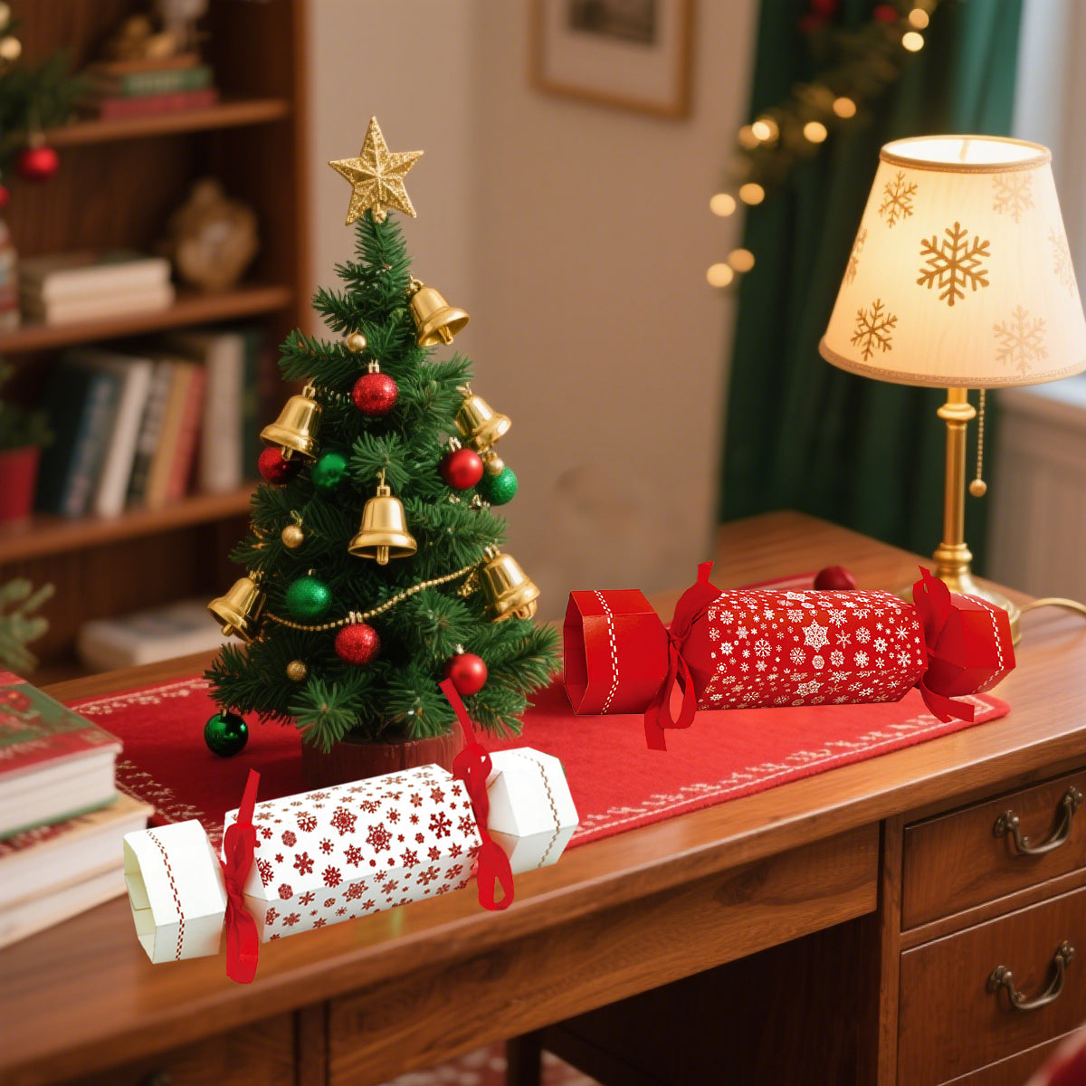 40 Multicolor Christmas Gift Boxes for Holiday Celebrations
