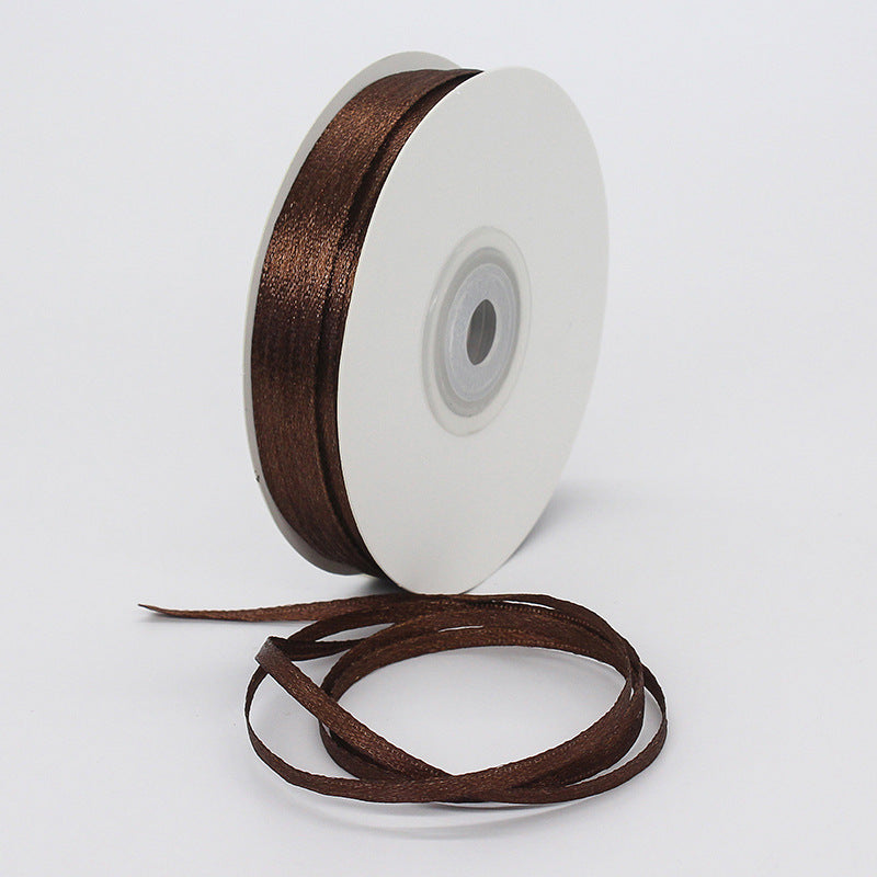 0.3cm Double-Sided Polyester Ribbon - Multiple Colors Available