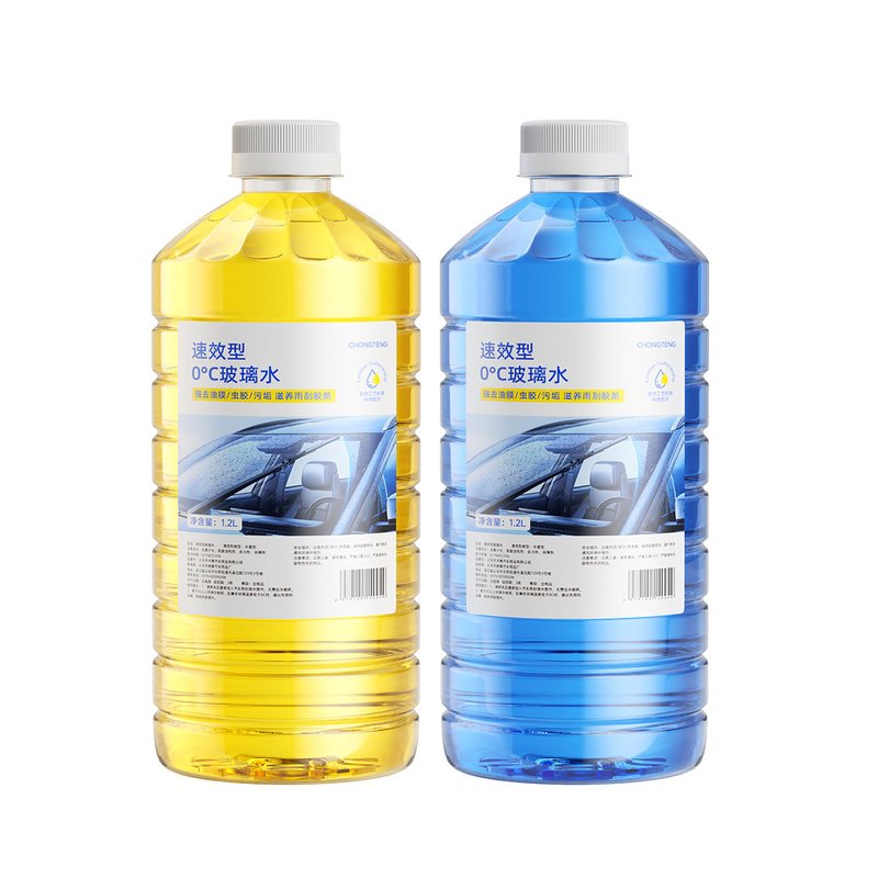 All-Purpose Glass Cleaner for Automotive Windshields - High-Strength 4 Pack