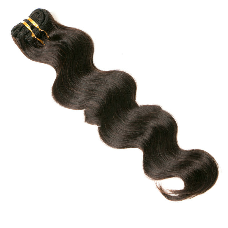 7-Piece Clip-In Human Hair Extension Set, 16-24 inches