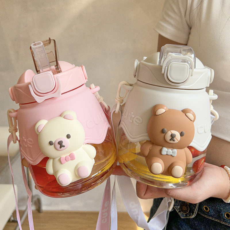 Large Capacity Children's Tea Kettle with Filter and Cup - 1.3L