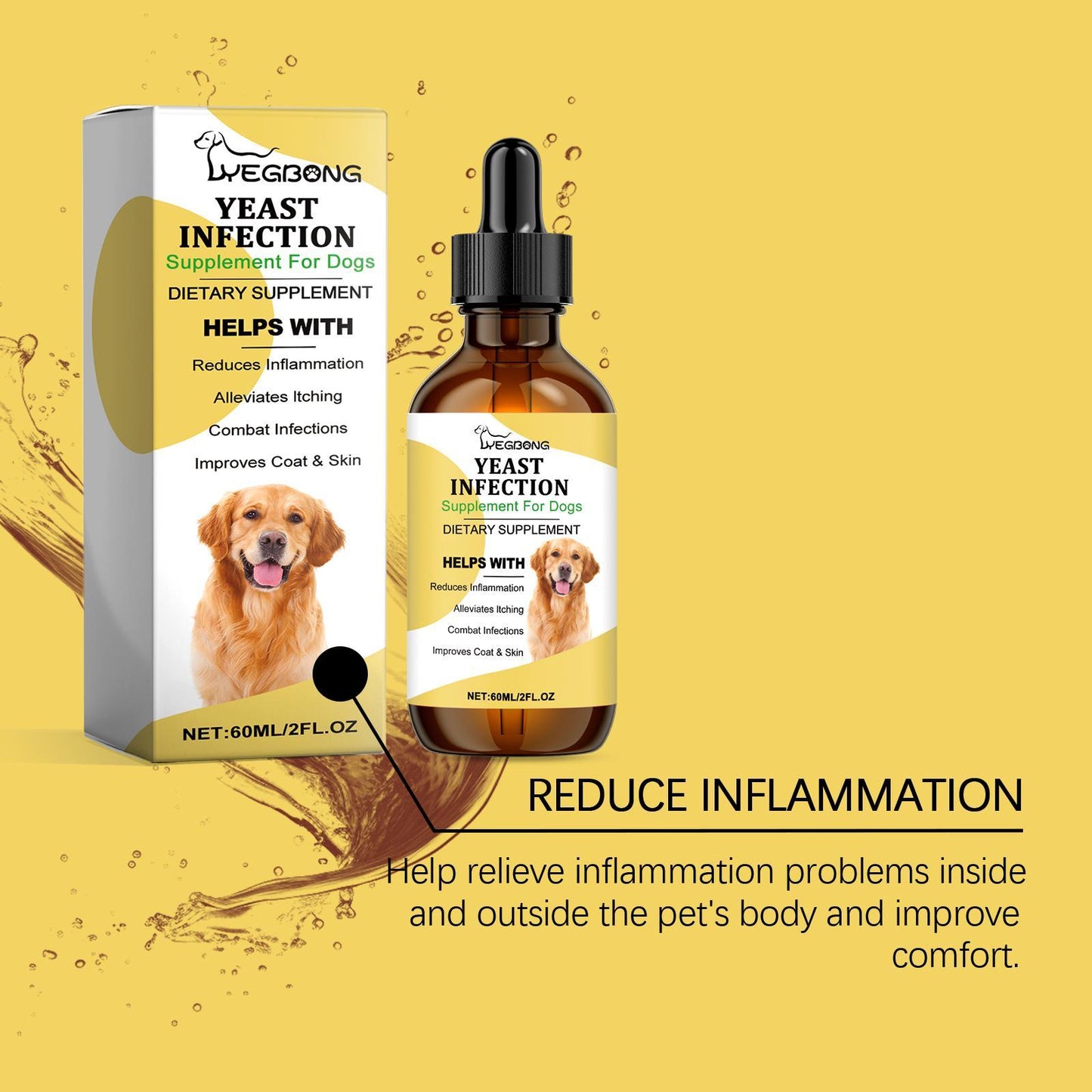 Herbal Pet Skin Care Supplement for Soothing Skin - Multiple Units