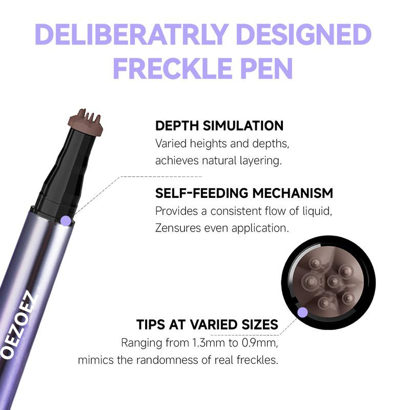 Freckle Pen & Blush Repair Set - Two-in-One Makeup Tool