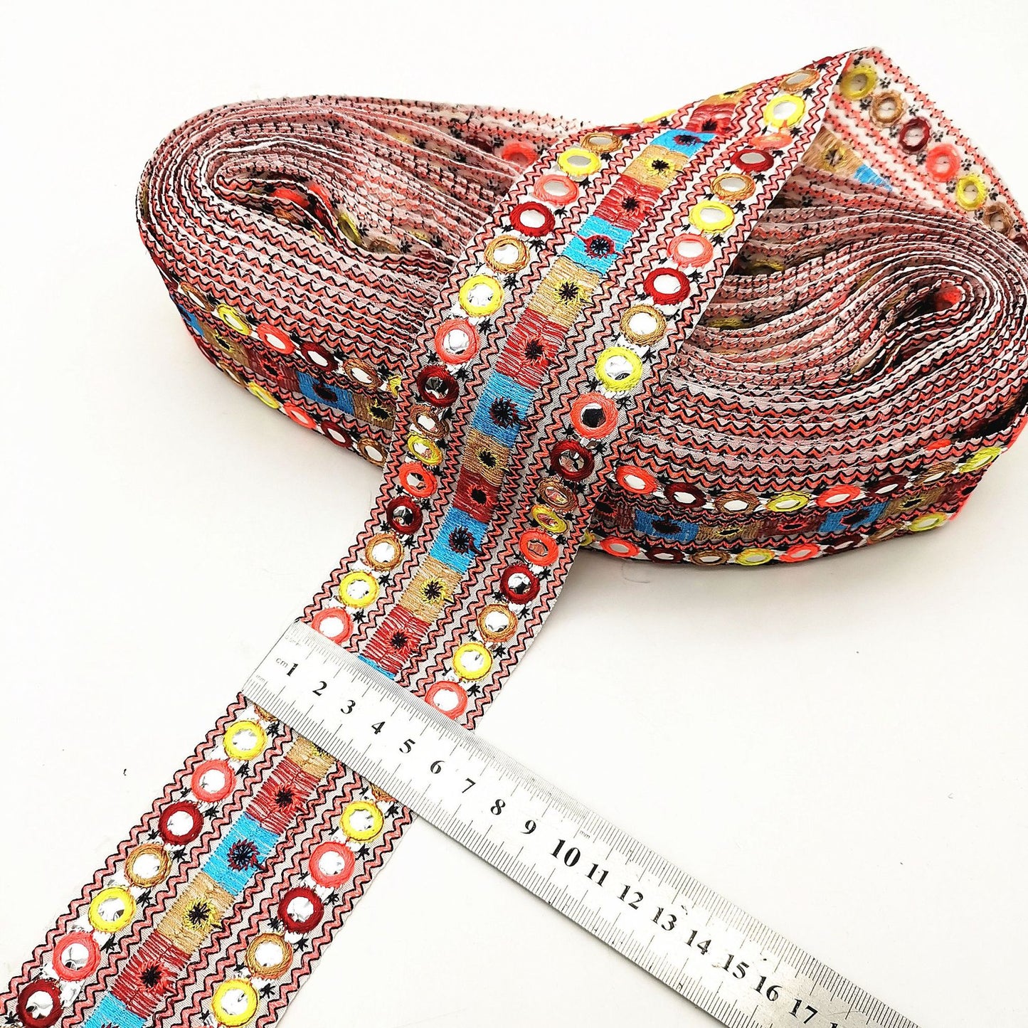 Embroidery Lace Ribbon for Clothing DIY Crafts Ethnic Style Accessories