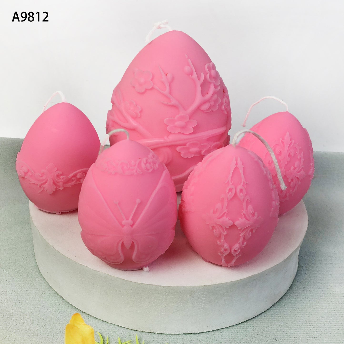 Egg Silicone Mold for Baking, Chocolate, Candle Making & Crafts - Irregular Shapes