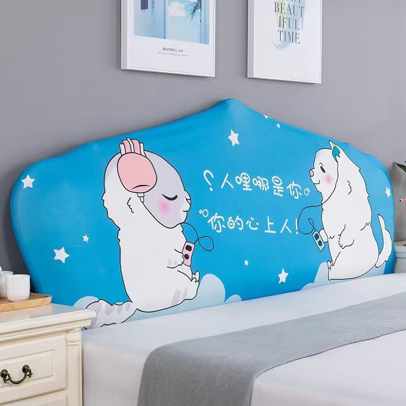 Elastic Bedside Cover Special-Shaped European Style Universal Bed Head Protector