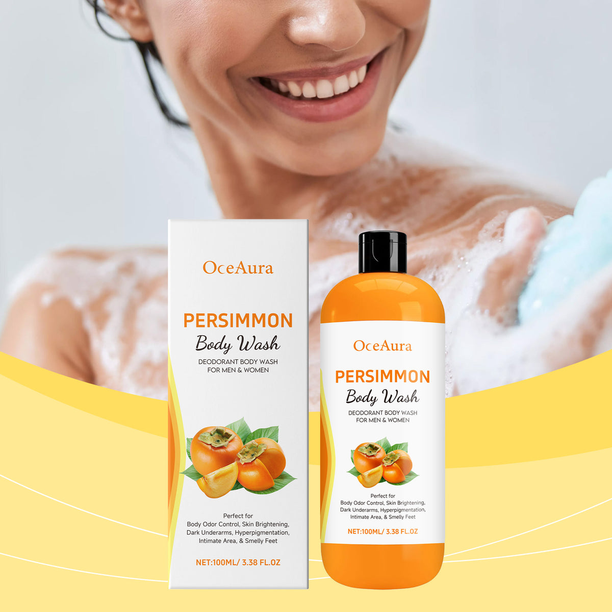 Persimmon Fresh Shower Gel - 100ml