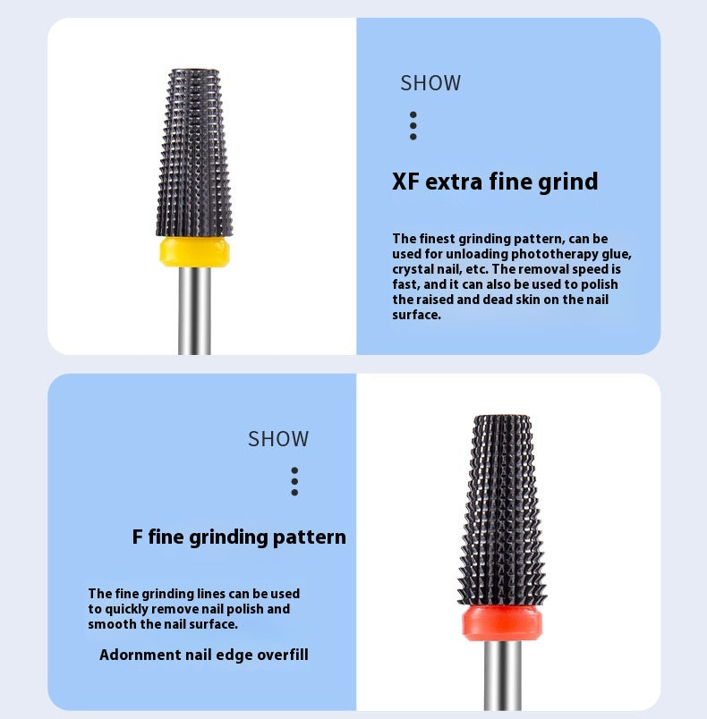 Ceramic Nail Polish Removal Head for Nail Art & Surface Polishing