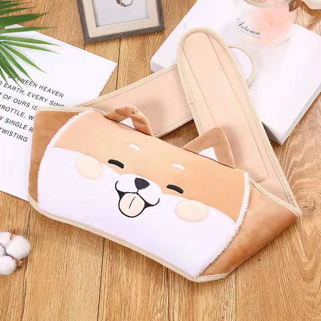 Cartoon Waist Warmer Plush Support Without Hot Water Bag
