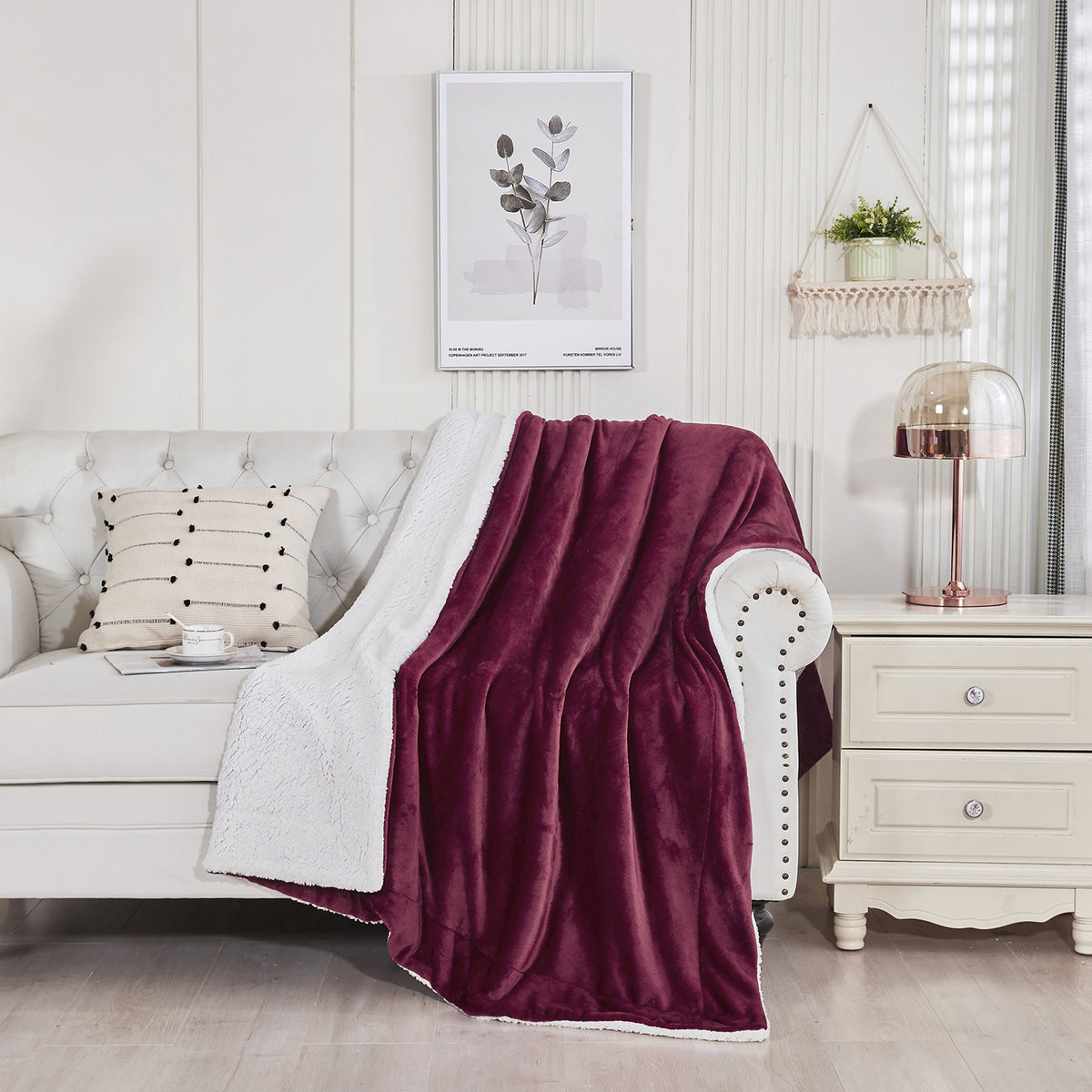 Thickened Warm Flannel Quilt Velvet Blanket for Dorms and Home