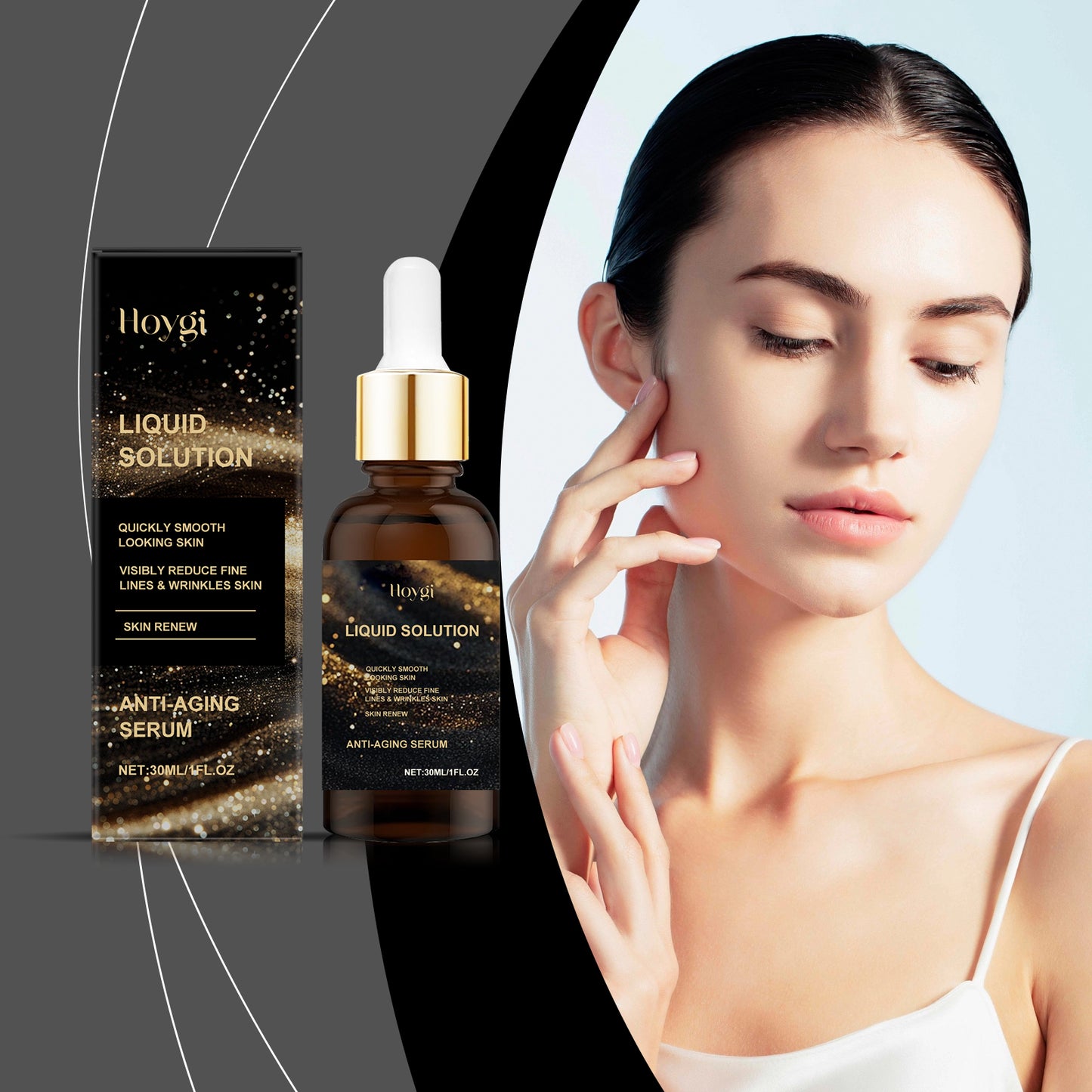 Facial Firming Essence with Hyaluronic Acid - 30ml Hydrating Skin Serum