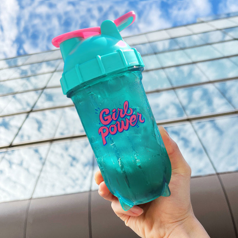 Heat-Resistant Sports Shake Cup 560ml Tritan Waterproof Travel Mug