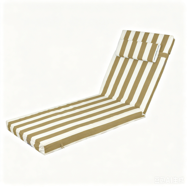 Waterproof Outdoor Chaise Lounge Cushion - 72x21x3 Inch