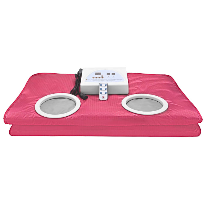 Electric Sauna Blanket with Sleeves & Remote Control