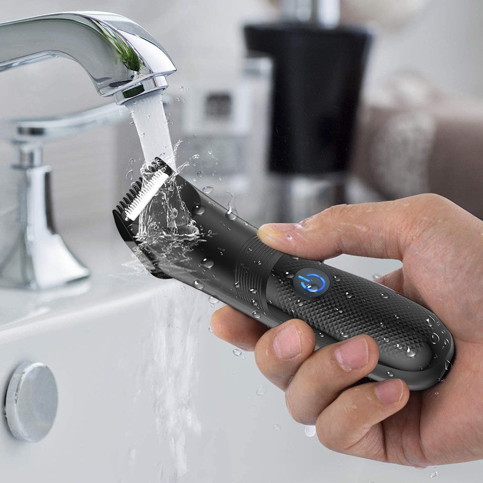 Haircut Shaving Trimming Sideburns Full Body Hair Removal USB Base