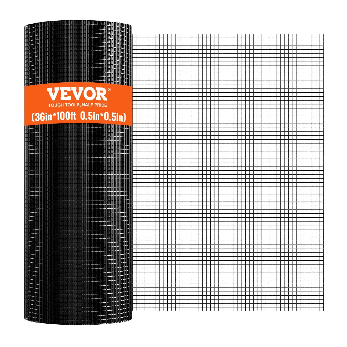 Galvanized Wire Mesh Roll 36x100ft Chicken Coop Fence for Poultry & Garden