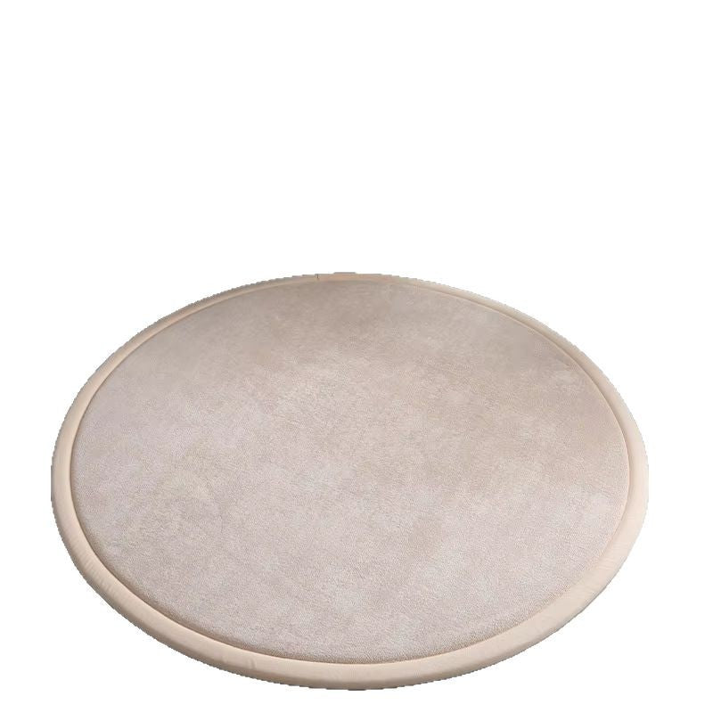 Round Thickened Polyester Floor Mat - Modern Minimalist Home Decor