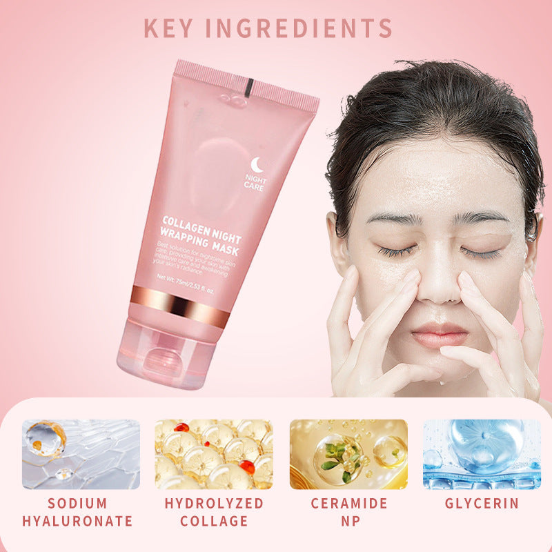Collagen Tear-Off Facial Mask 75g Box - Skin Care & Anti-Aging