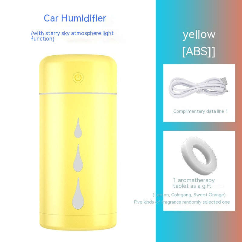 Car Humidifier Aromatherapy Spray for Odor Removal USB Portable