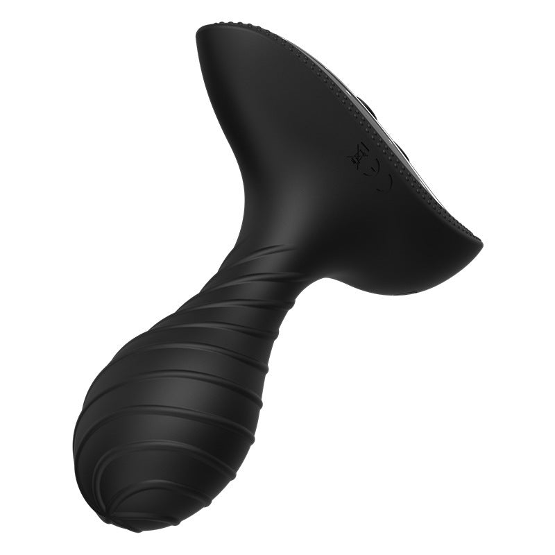 Electric Male and Female Masturbator Vibrating Toy - Black, USB Rechargeable
